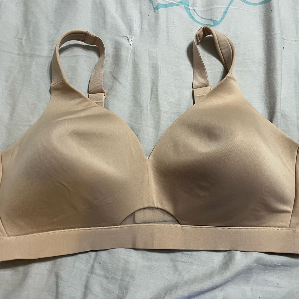 Cacique Tan Strapless Bra